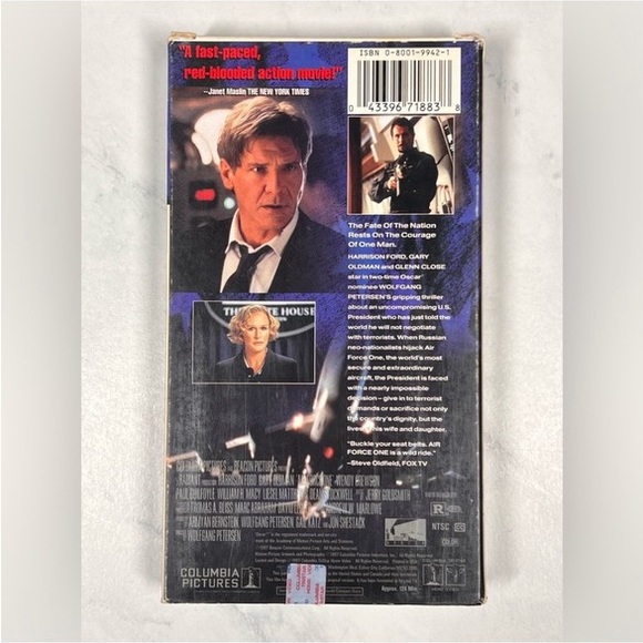 EUC Air Force One (1997) VHS - Picture 4 of 5